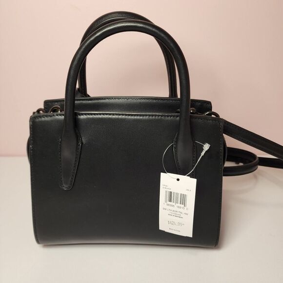 NWT COACH CP081 Andrea Carryall Shoulder Bag Black V2 - Picture 3 of 7